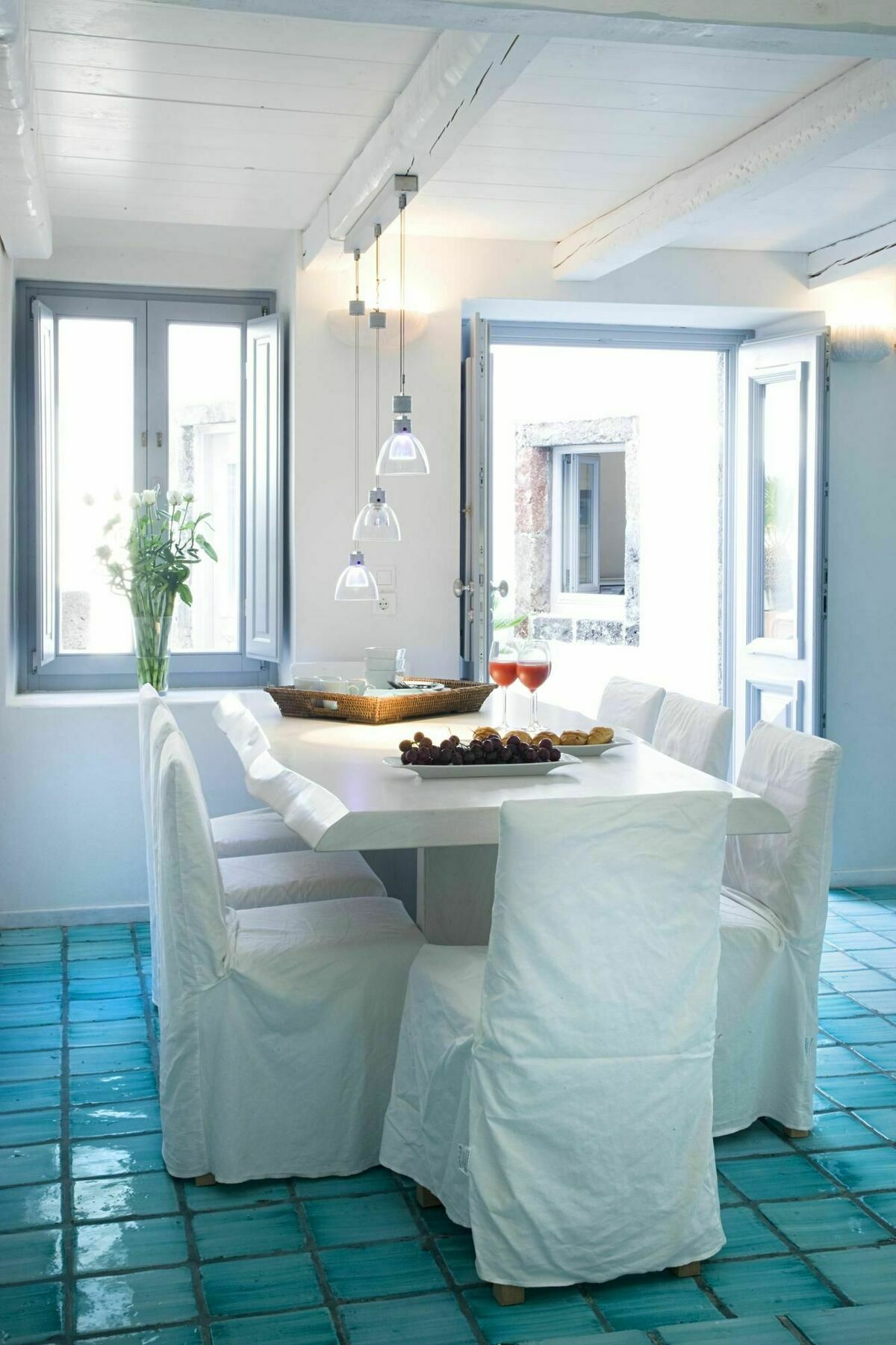 Blue Angel Villa Fíra Kültér fotó